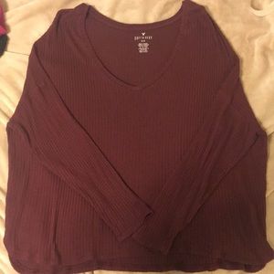 American Eagle Soft and Sexy Rib tee